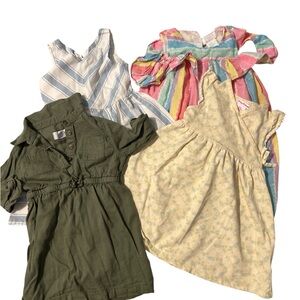 Old Navy Kids Casual Dress Collection - Green, Cream, Multicolor
